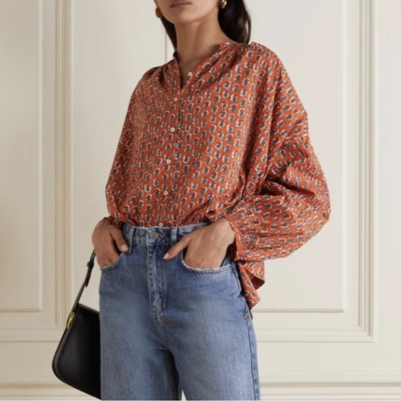 Doen Jane Blouse In Calico Canyon Blooms Medium - Picture 2 of 7